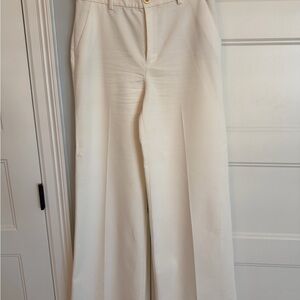 Lilly Pulitzer Colletti High Rise Trouser Coconut Size 4